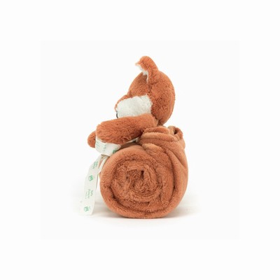 Jellycat Bashful Fox Cub Blankets New Zealand | ROMQA5276